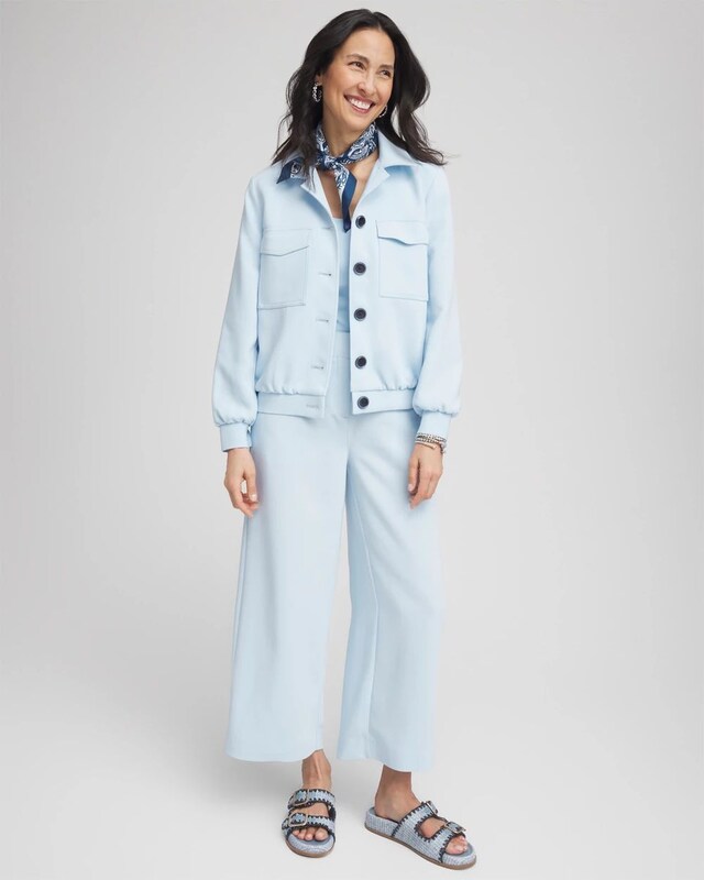 Georgette Crepe Shacket - image 2